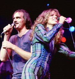 James Taylor and Carly Simon, who were married from 1972 to 1983.