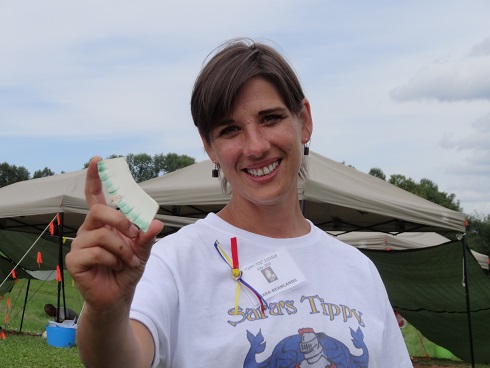 Archaeologist and historian Sara Beanlands